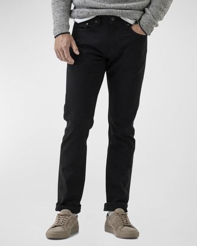 Rodd & Gunn Longburn Straight-Leg Jeans - Black