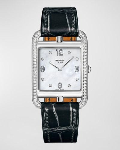 Hermès Cape Cod Watch, 29 Mm - White