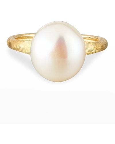 Marco Bicego Africa 18k Pearl Ring, Size 7 - White