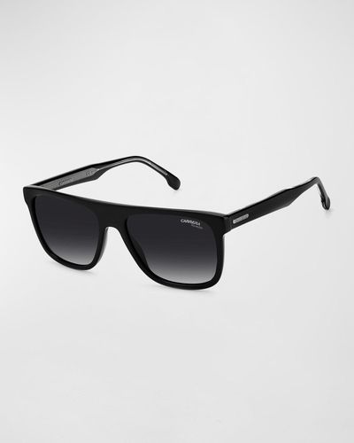 Carrera 267/S Polarized Rectangle Sunglasses - Black
