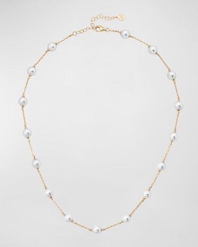 Majorica Ilusion Pearl By-the-yard Necklace - White