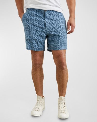 Rails Sona Patterned Shorts - Blue