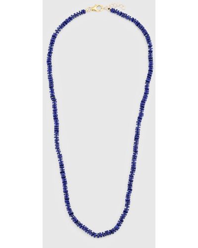 Andrea Fohrman 14K Tire Beaded Necklace - Blue