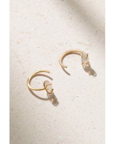 Melissa Joy Manning 14-karat Gold Opal Earrings - Metallic