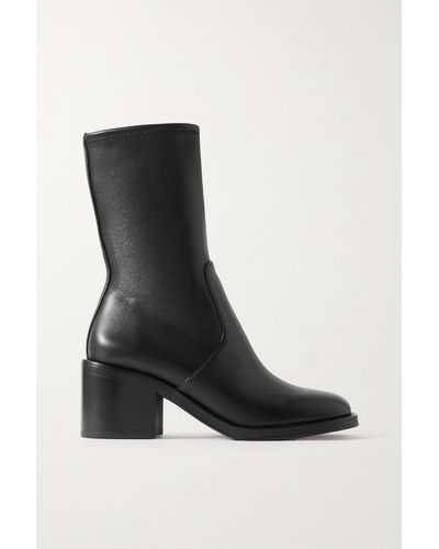 Loeffler Randall + Net Sustain Nolan Leather Boots - Black