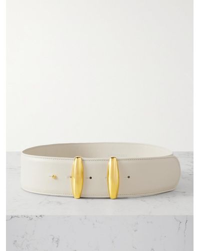 Altuzarra Embellished Leather Belt - White