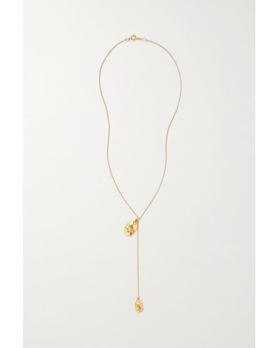 Alighieri + Net Sustain The Lunar Rocks Gold-plated Necklace - Metallic