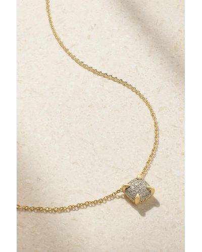 David Yurman Châtelaine 18-karat Gold Diamond Necklace - Natural