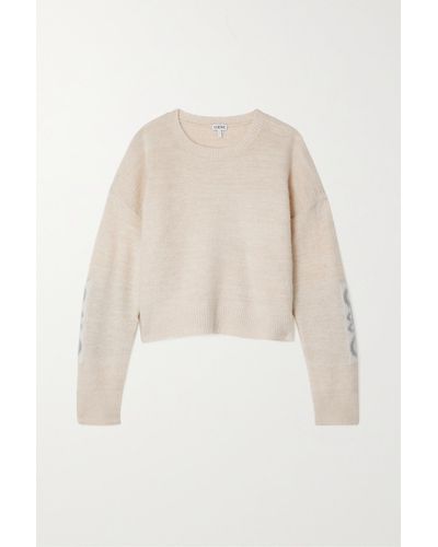 即日発送】LOEWE ANAGRAM POCKET CREW KNIT-