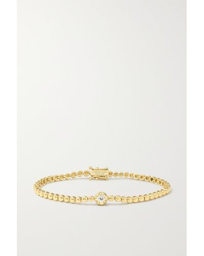 JENNIFER MEYER Mini Clover 18-karat gold bracelet
