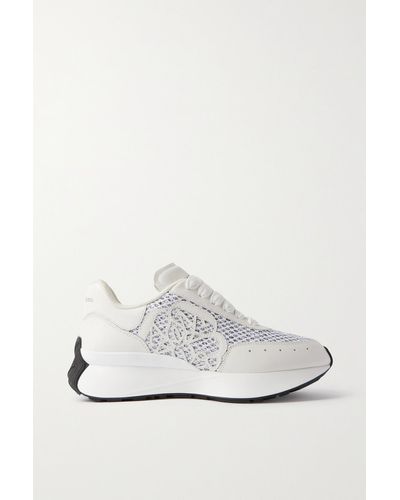 Alexander Mcqueen Runner Leather Sneakers for Women - Up to 50% off | Lyst