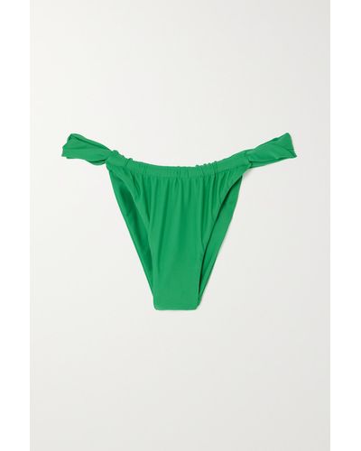 Faithfull The Brand Culotte De Bikini En Repreve Stretch Andez - Vert