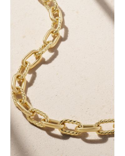 David Yurman 18-karat Gold Necklace - Natural