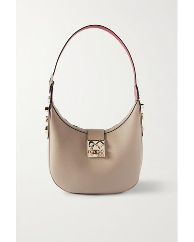 Carasky mini leather shoulder bag - Christian Louboutin - Women |  Luisaviaroma