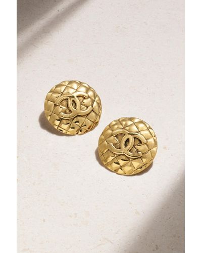 Chanel earrings  Buy or Sell your Luxury Earrings online  Vestiaire  Collective