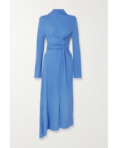 17+ Victoria Beckham Blue Dress