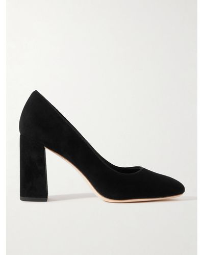 Loeffler Randall Rue Suede Court Shoes - Black