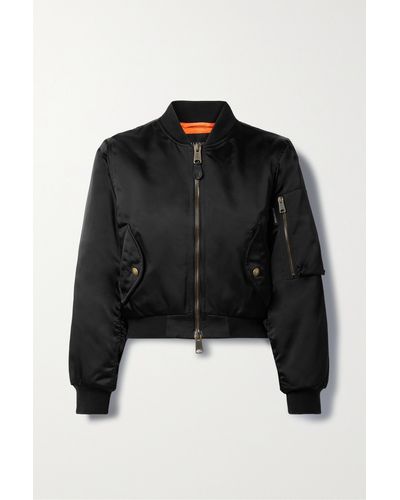 Balenciaga Shrunk Padded Shell Jacket - Black