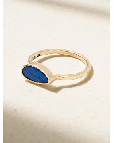 Melissa Joy Manning 14-karat Recycled Gold Opal Ring - Blue