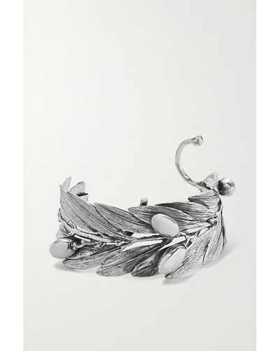 Buccellati Prestigi Silver Cuff - Metallic