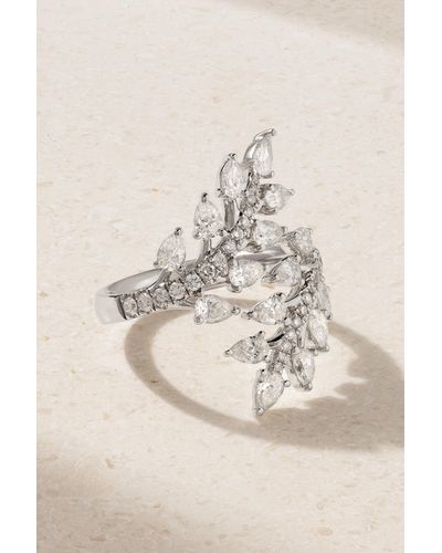 Anita Ko Jasmine 18-karat Gold Diamond Ring - White