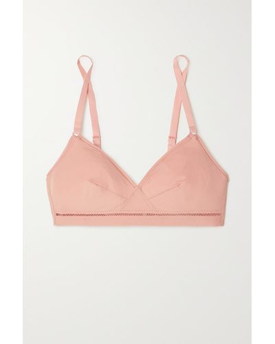 Soutien-gorge Balconnet ERES Félicité En Dentelle Rose - Taille 90D - Neuf Avec étiquettes (valeur 220€)