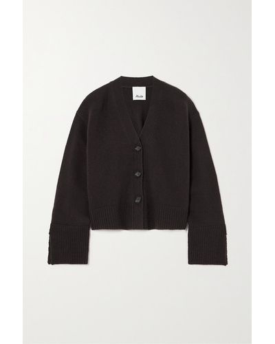 Allude Cardigan Aus Kaschmir - Schwarz