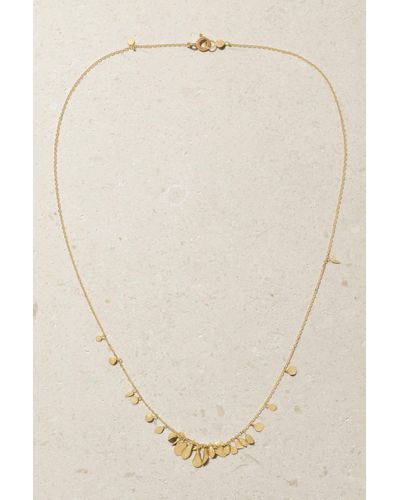 Sia Taylor Little Meadow 18-karat Gold Necklace - Natural