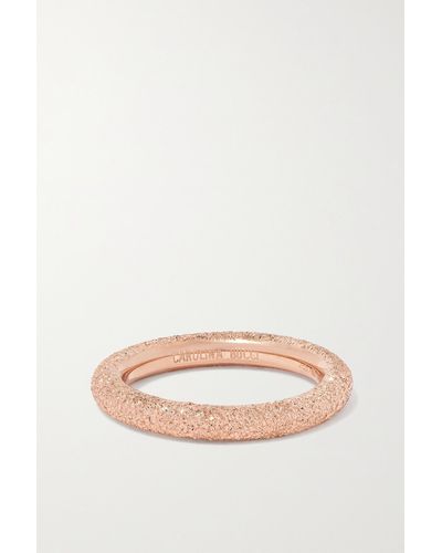 Carolina Bucci Florentine 18-karat Rose Gold Ring - Metallic