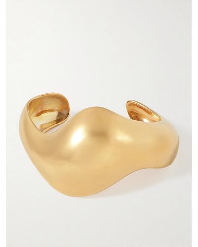 AGMES Claudia Recycled Gold Vermeil Cuff - Natural