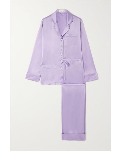 Purple Olivia Von Halle Nightwear and sleepwear for Women | Lyst