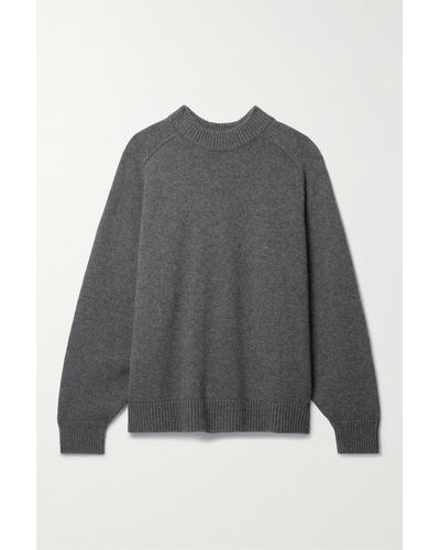 Tibi Cashmere Sweater - Grey