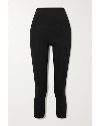 Spanx Booty Boost Active 7/8 Stretch-jersey Leggings - Black