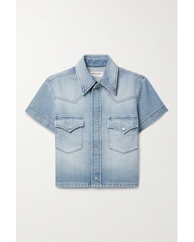 Saint Laurent Shirts for Women | Online Sale up to 62% off | Lyst
