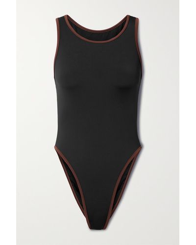 Haight + Net Sustain + Tina Kunakey Sarah Cutout Swimsuit - Black