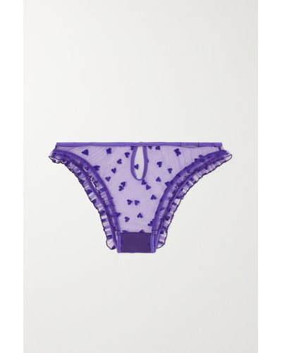 Purple Le Petit Trou Lingerie for Women | Lyst