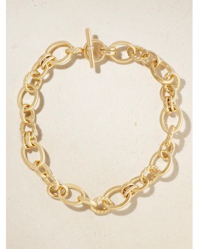 David Yurman Dy Mercertm 18-karat Gold Diamond Necklace - Metallic