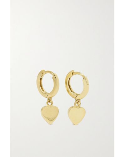 Jennifer Meyer 18-karat Gold Hoop Earrings - Metallic