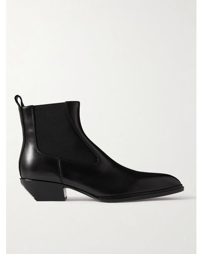 Alexander Wang Slick Ankle Boots Aus Leder - Schwarz