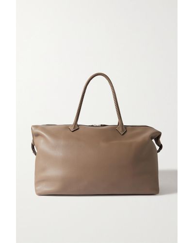 Metier Perriand Leather Weekend Bag - Brown