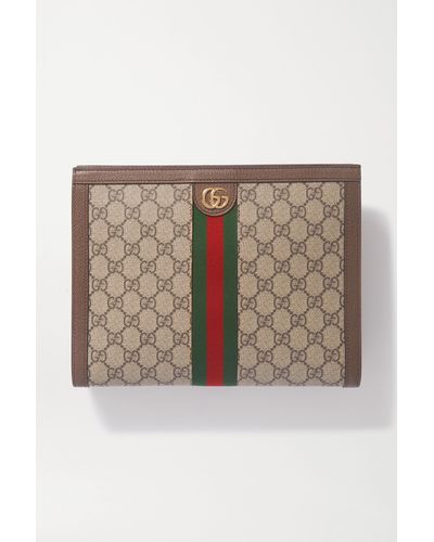 Gucci Ophidia Pouch - Brown