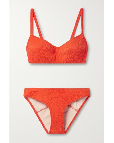 Red Lisa Marie Fernandez Beachwear and swimwear outfits for Women | Lyst