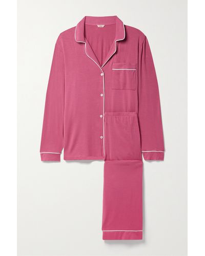Eberjey Gisele Stretch-tm Modal Pyjama Set - Pink