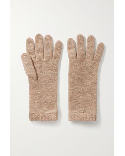 Johnstons of Elgin Cashmere Gloves - White