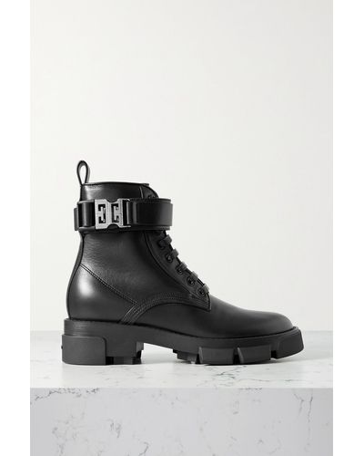 Ankle boots deals with buckle detail