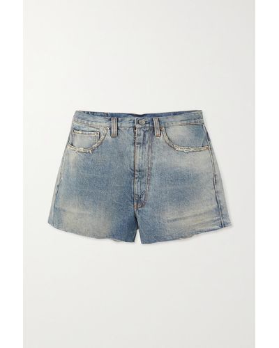 Maison Margiela Jeansshorts - Blau