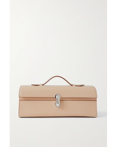 savette symmetry pochette in butter 配信元 レディース | thinkfab.in