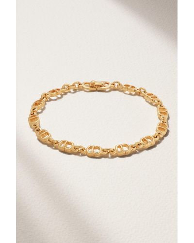 Susan Caplan Christian Dior Gold-plated Bracelet - Natural