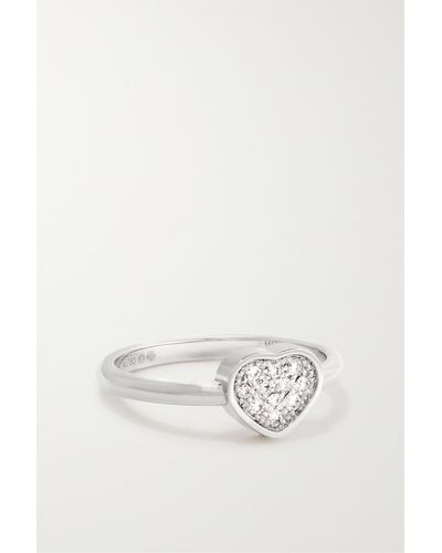 Chopard My Happy Hearts 18-karat White Gold Diamond Ring
