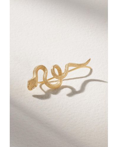 Ole Lynggaard Copenhagen Snakes 18-karat Gold Diamond Single Earring - Natural